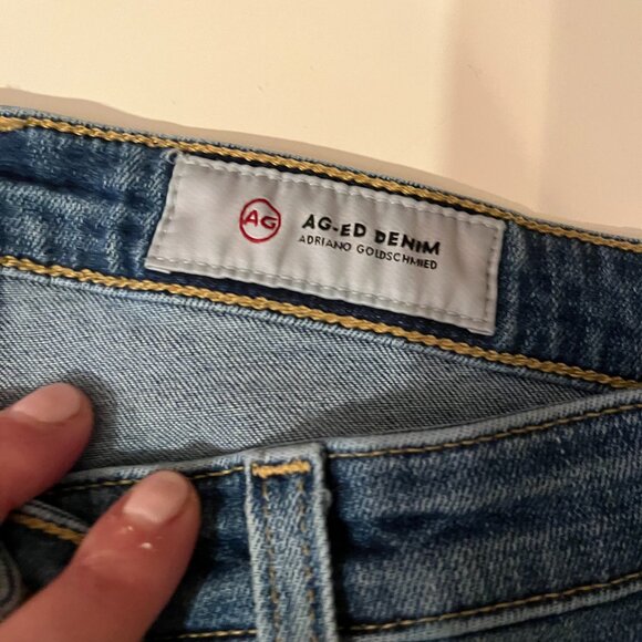 AG-ED Adriano Goldschmied Denim Jeans Size 29R Classic Blue Premium Stretch 💗 - Picture 3 of 8
